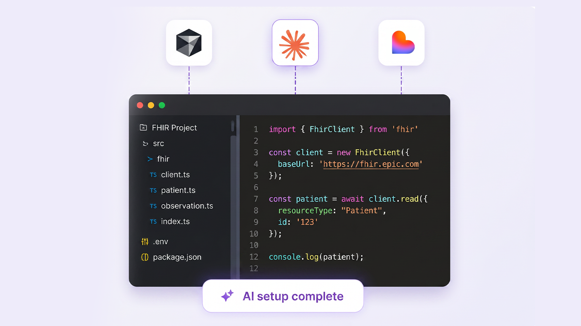 AI coding setup for FHIR